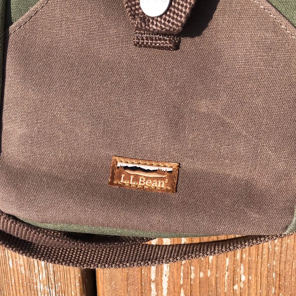 LL Bean Canvas Utility Crossbody bag purse NWT - Picture 8 of 12